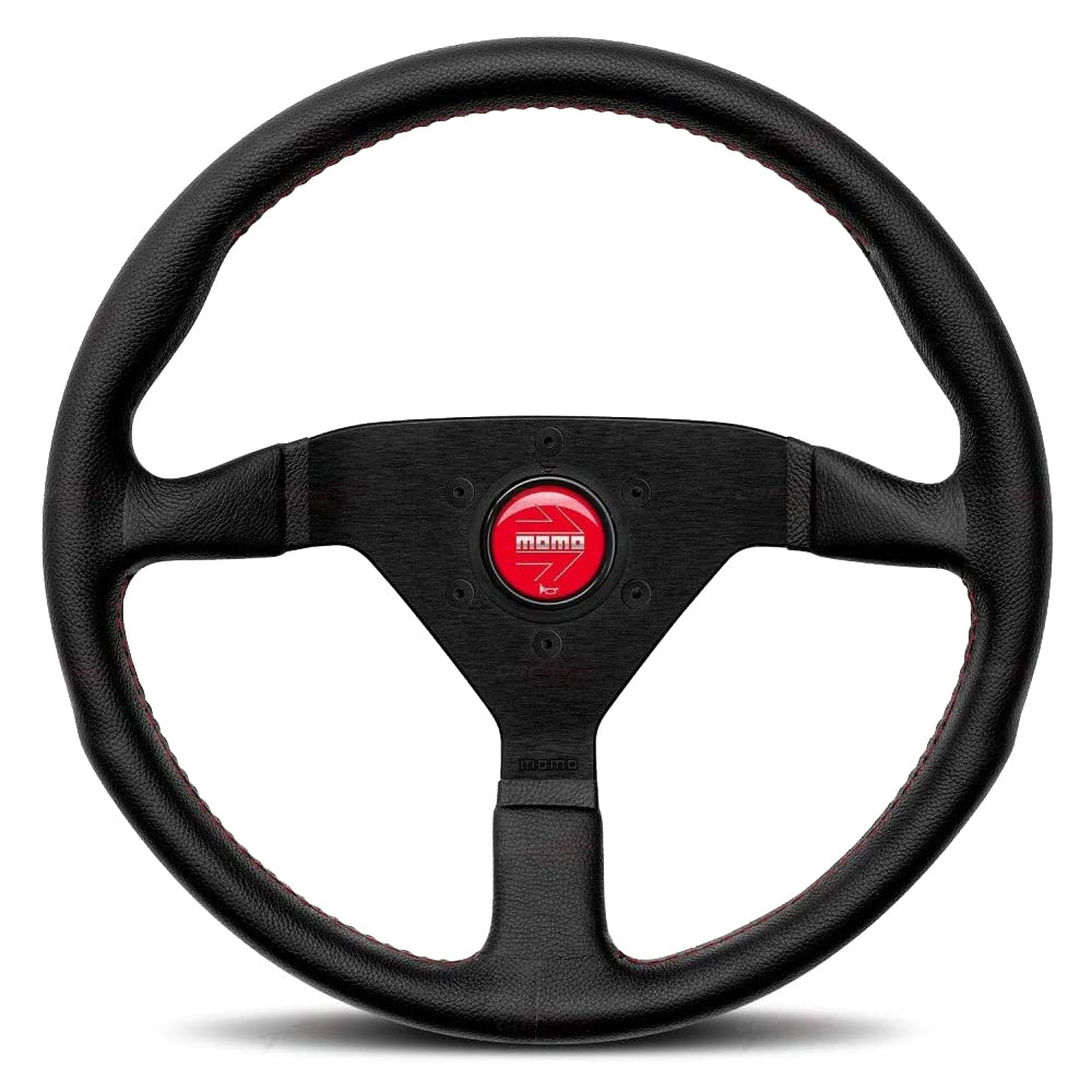 MOMO Montecarlo | 320mm Leather Steering Wheel w/ 40mm Dish