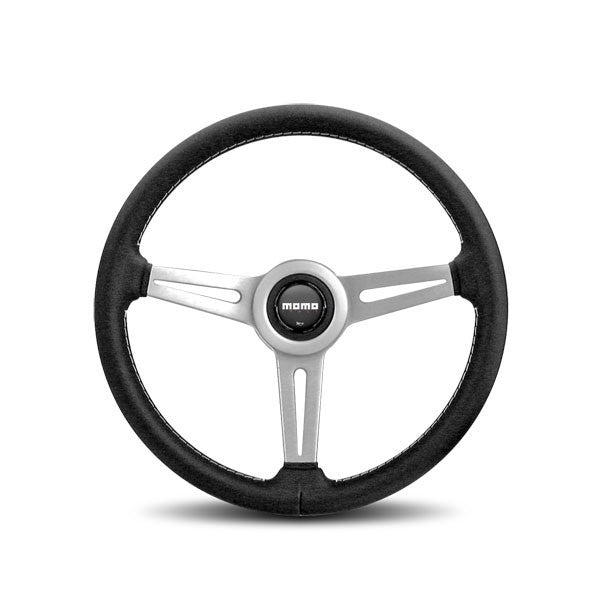 MOMO Retro | 360mm Leather Steering Wheel w/ 40mm Dish