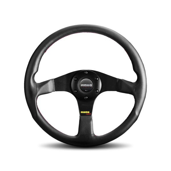 MOMO Tuner | 350mm Leather Steering Wheel w/ 37mm Dish
