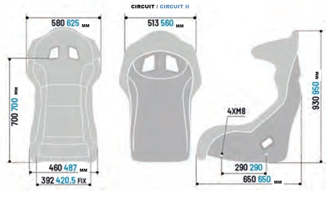 Sparco Circuit II QRT Seat