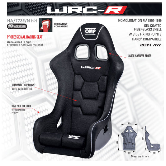 OMP WRC-R XL Seat