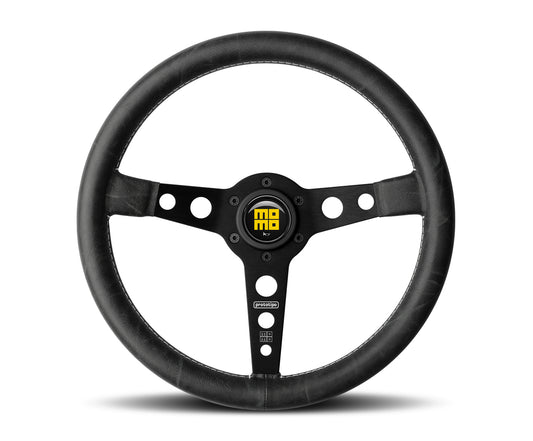 MOMO Prototipo Heritage | 350mm Leather Steering Wheel w/ 39mm Dish