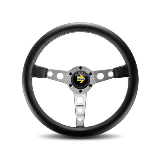 MOMO Prototipo | 350mm Leather Steering Wheel w/ 39mm Dish