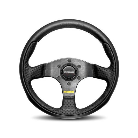 MOMO Team | 300mm Leather Steering Wheel w/ 40mm Dish