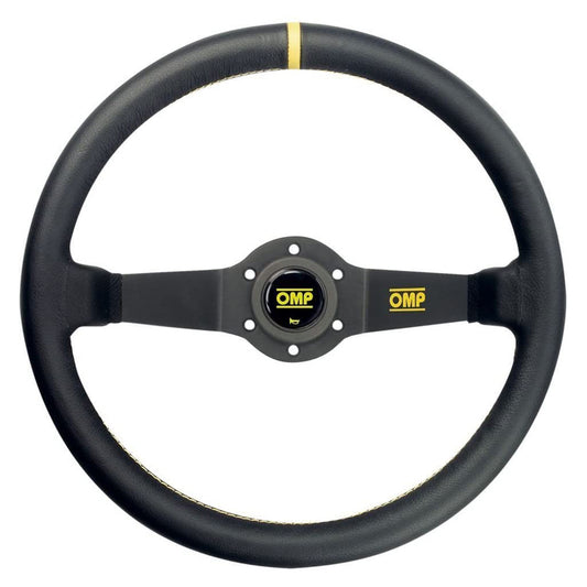 OMP Rally Liscio | 350mm Leather Steering Wheel w/ 95mm Dish