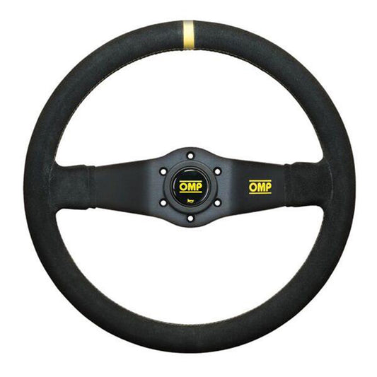 OMP Rally Scamociato | 350mm Suede Steering Wheel w/ 95mm Dish