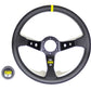 OMP Corsica Liscio | 350mm Leather Steering Wheel w/ 95mm Dish