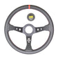 OMP Corsica Liscio | 350mm Leather Steering Wheel w/ 95mm Dish