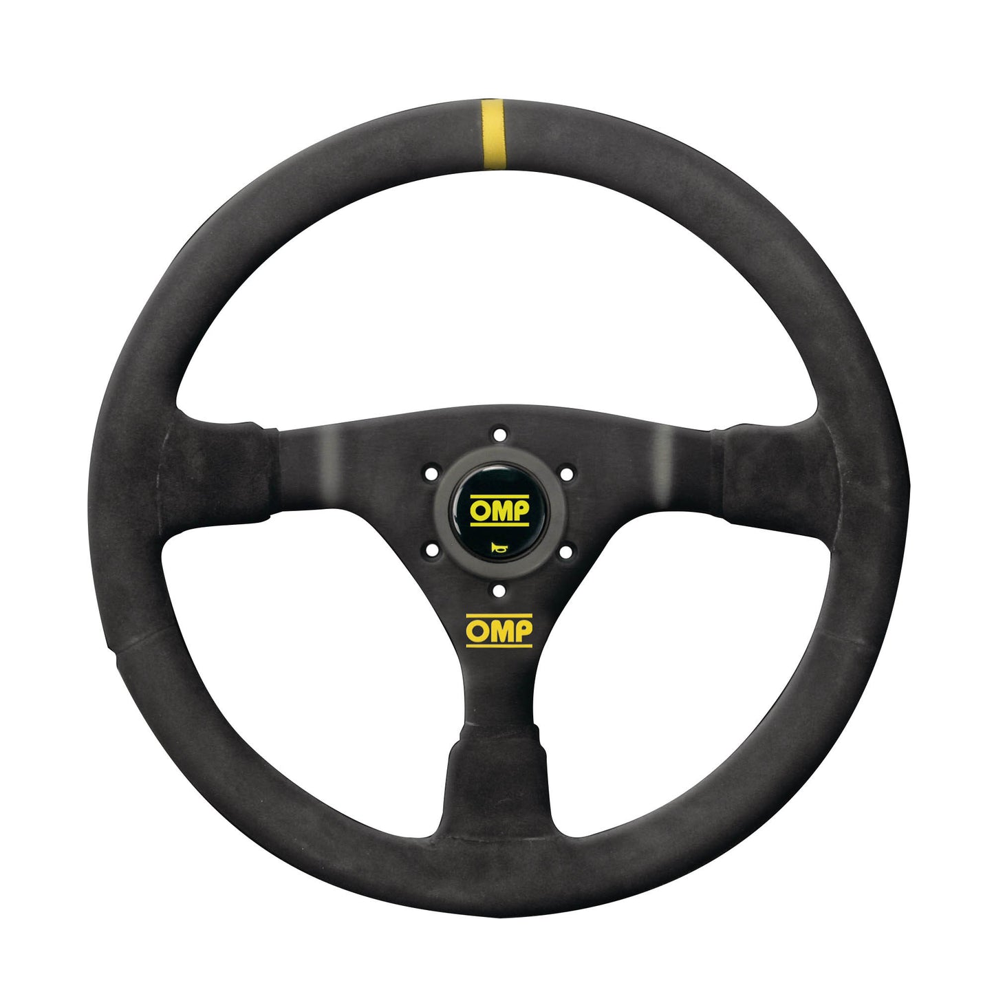 OMP WRC | 350mm Suede Steering Wheel w/ 65mm Dish