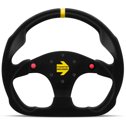MOMO MOD. 30 Buttons | 320mm Suede Steering Wheel w/ 39mm Dish
