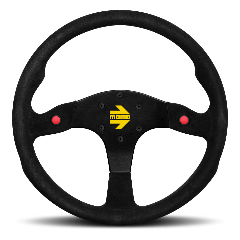 MOMO MOD. 80 | 350mm Suede Steering Wheel w/ 33mm Dish