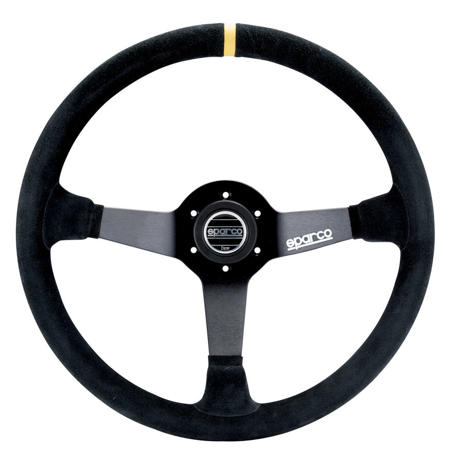 Sparco R 345 | 350mm Suede Steering Wheel w/ 63mm Dish