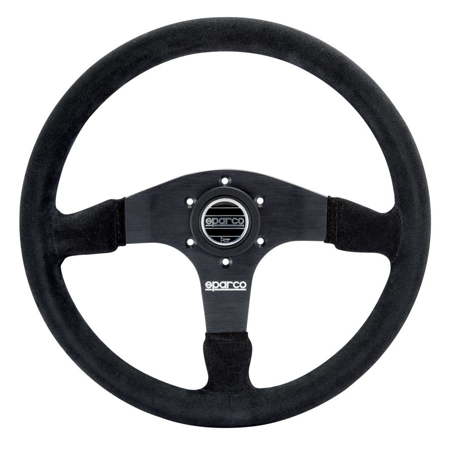 Sparco R 375 | 350mm Suede Steering Wheel w/ 36mm Dish