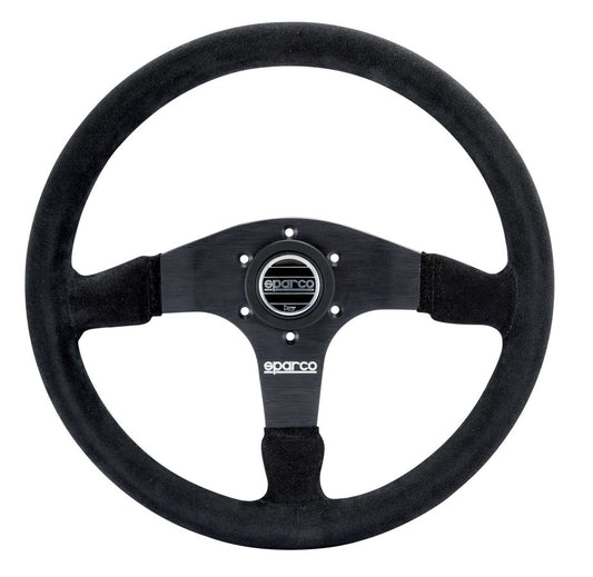 Sparco R 375 | 350mm Suede Steering Wheel w/ 36mm Dish