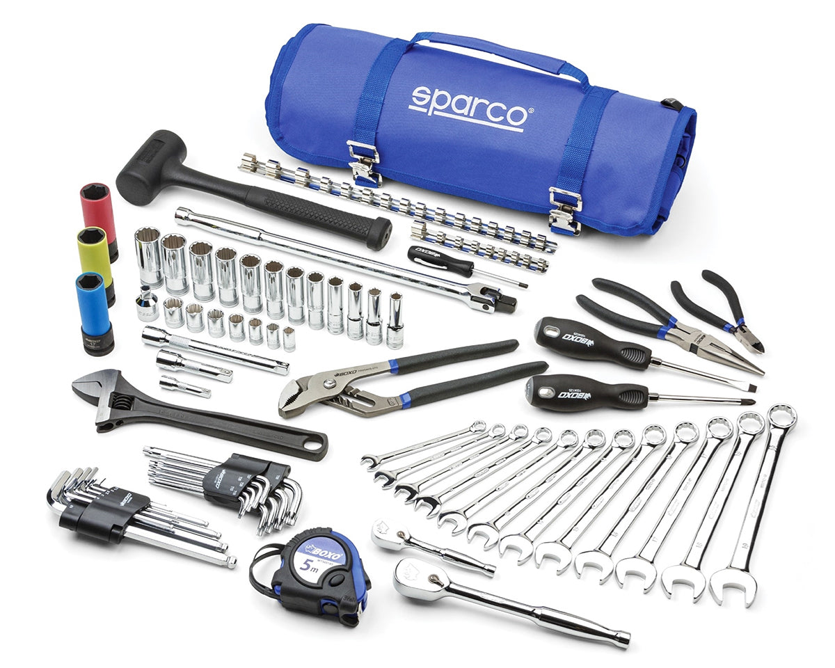 Sparco Trackside 68-Piece Tool Kit